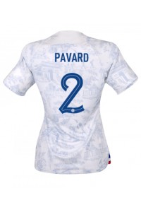 Fotbalové Dres Francie Benjamin Pavard #2 Dámské Venkovní Oblečení MS 2022 Krátký Rukáv
